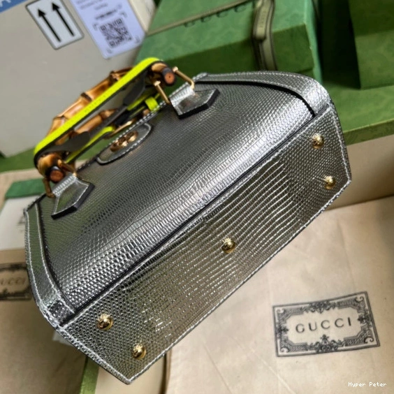 Hyper Peter lizard Gucci mini Diana bag 0715